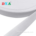 Wholesale Cheap White Polyester Knitted Elastic for Garment